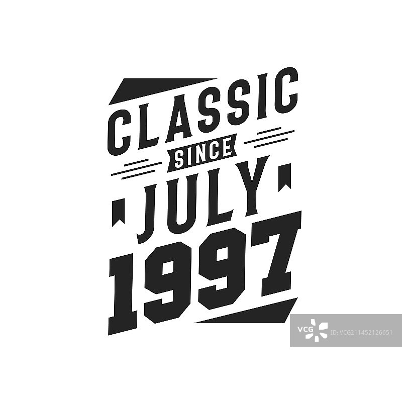 1997年7月复古经典图片素材