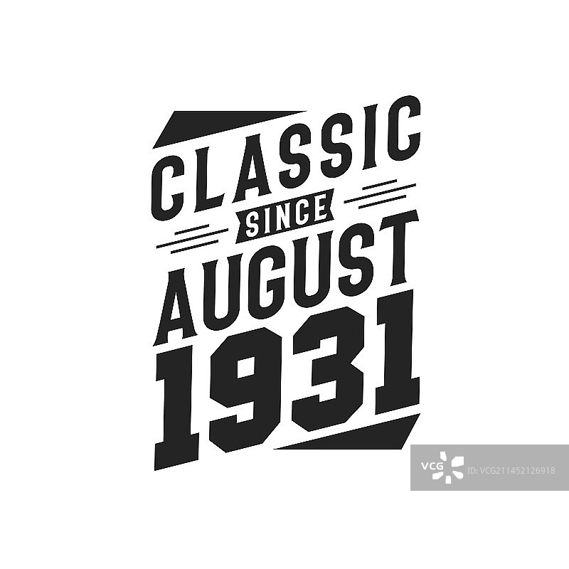 1931年8月以来经典图片素材