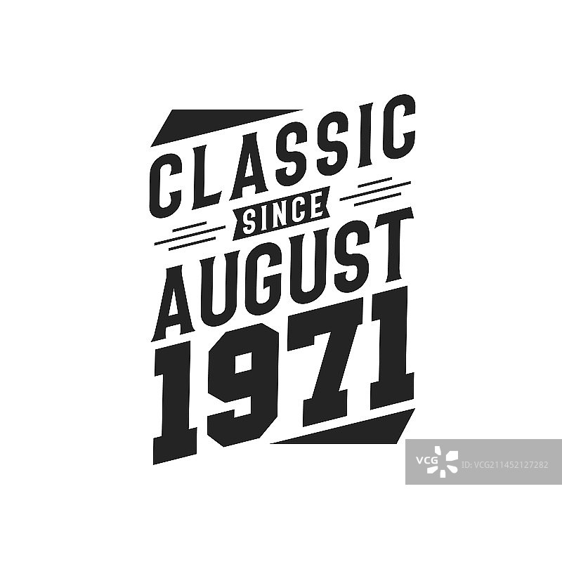 1971年8月以来的经典图片素材