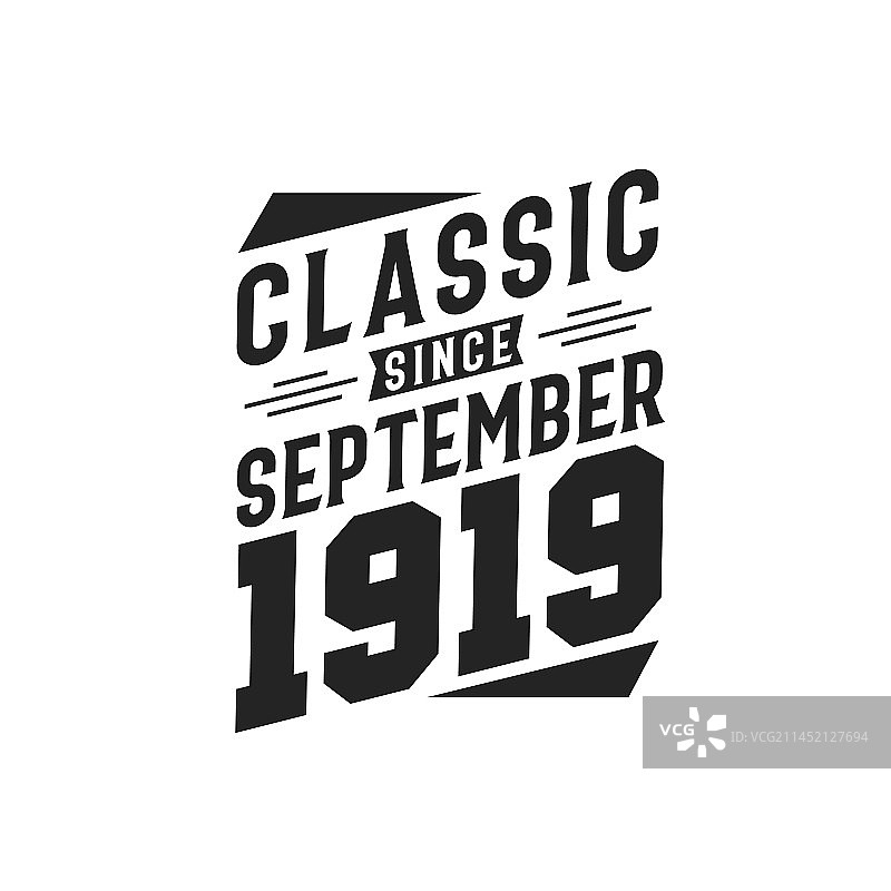 1919年9月诞生的经典图片素材