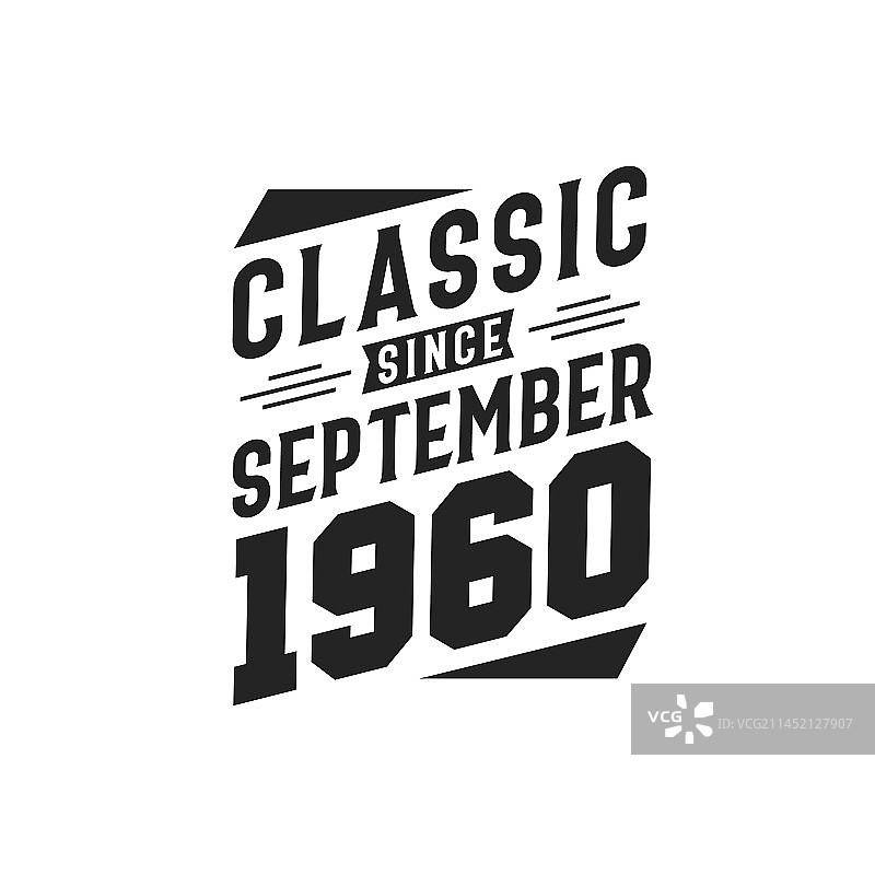 1960年9月出生，经典永存图片素材