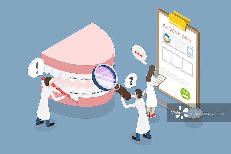 三维等距平面概念图片素材