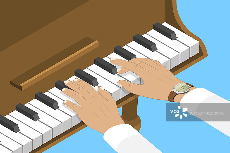 三维等距平面概念图片素材