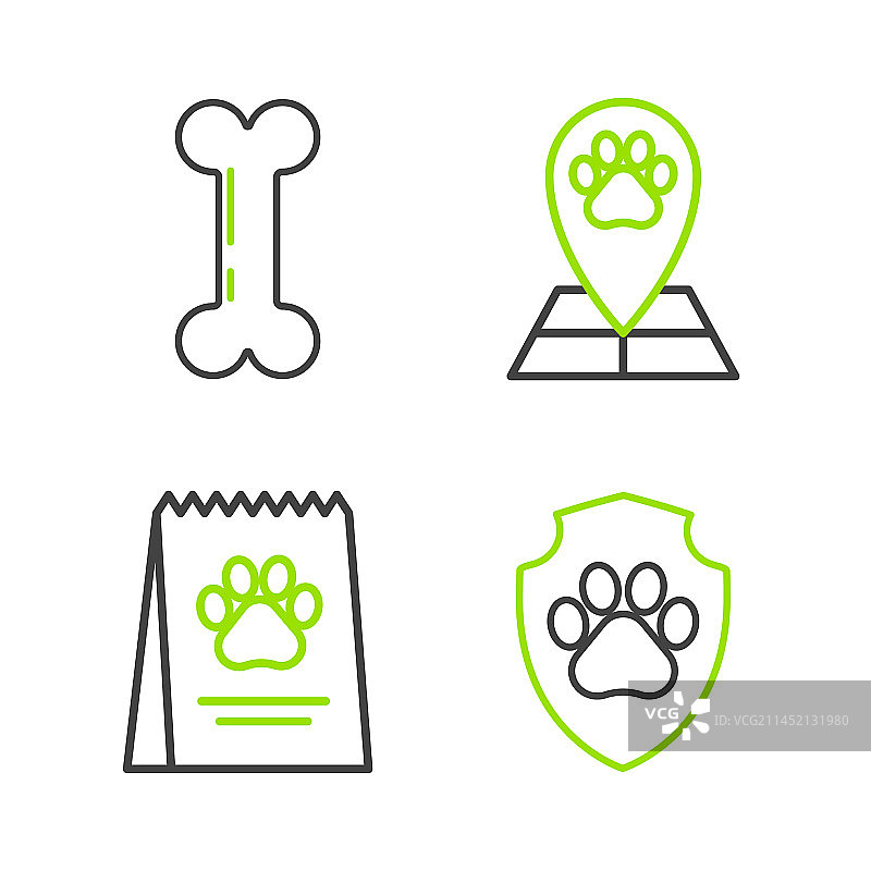 宠物健康保险食品袋图片素材