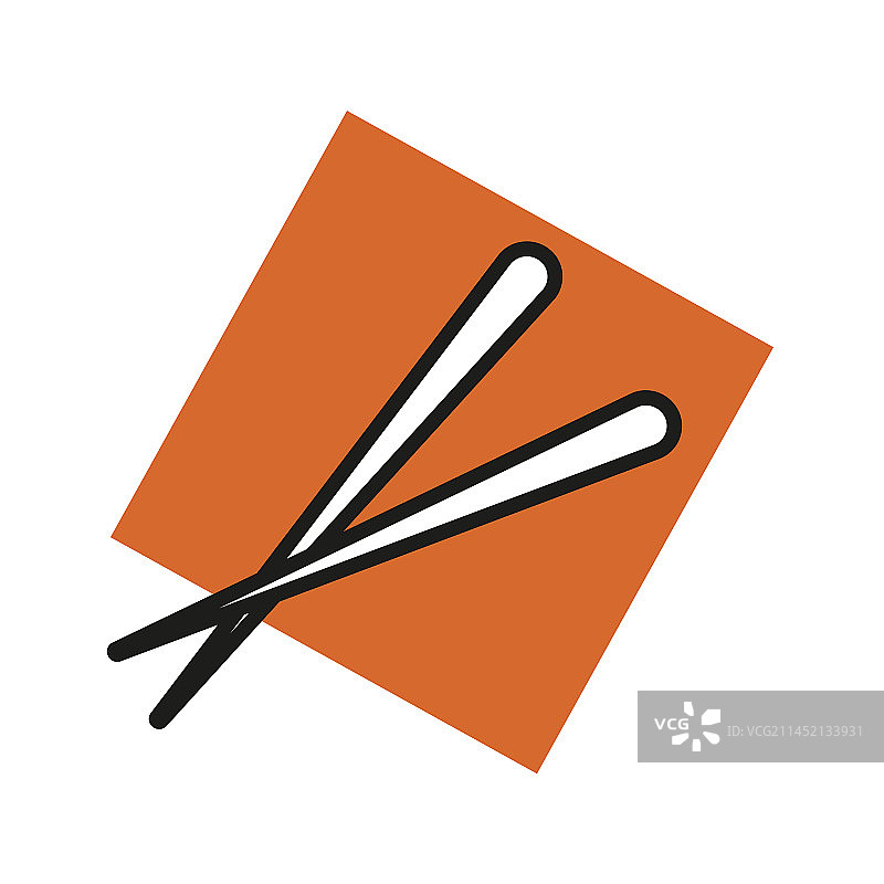 寿司筷子图标图片素材