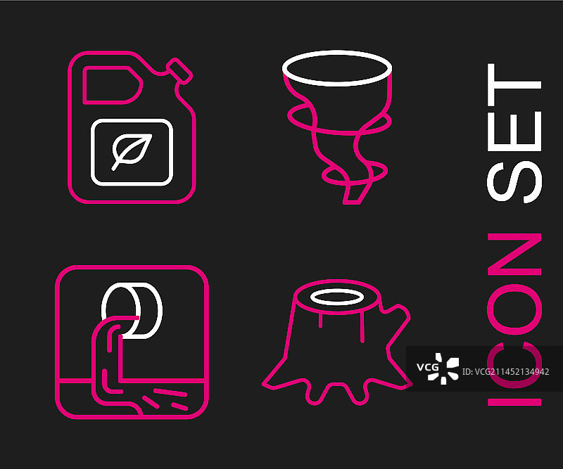 树木、树桩、废水、龙卷风和生物图片素材