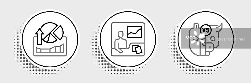 股市牛市和熊市图片素材