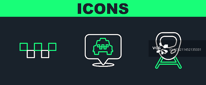 高速列车出租车车顶图片素材