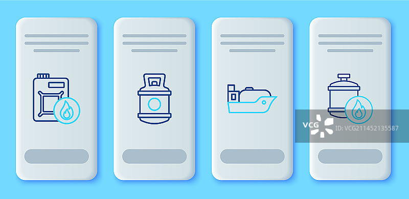 丙烷气罐 油轮船图片素材