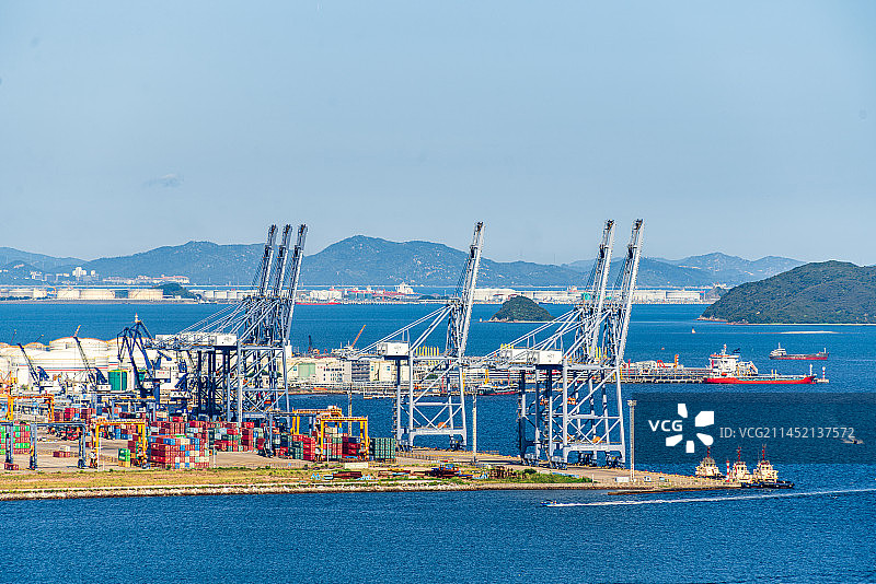 惠州港，惠州大亚湾荃湾港区图片素材