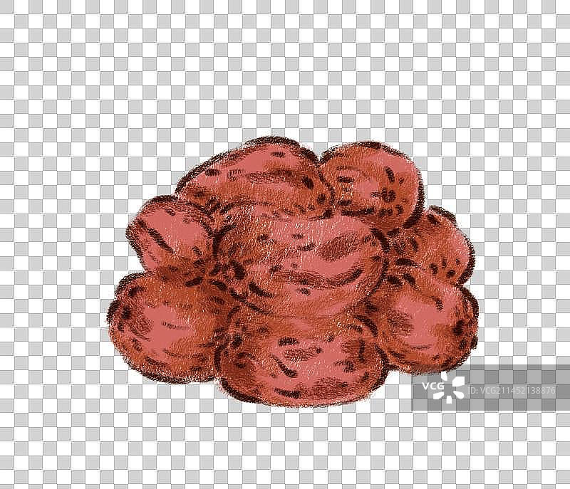 手绘传统中医中药材汤药插画图片素材