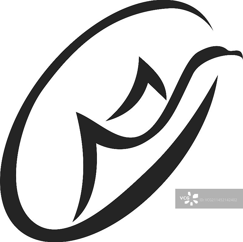 自由飞鸟标志模板图片素材