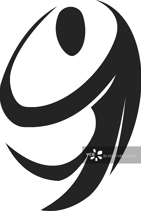 自由人物Logo模板图标品牌标识图片素材