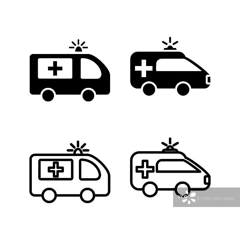 救护车图标图片素材