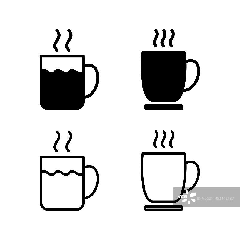 咖啡杯图标图片素材
