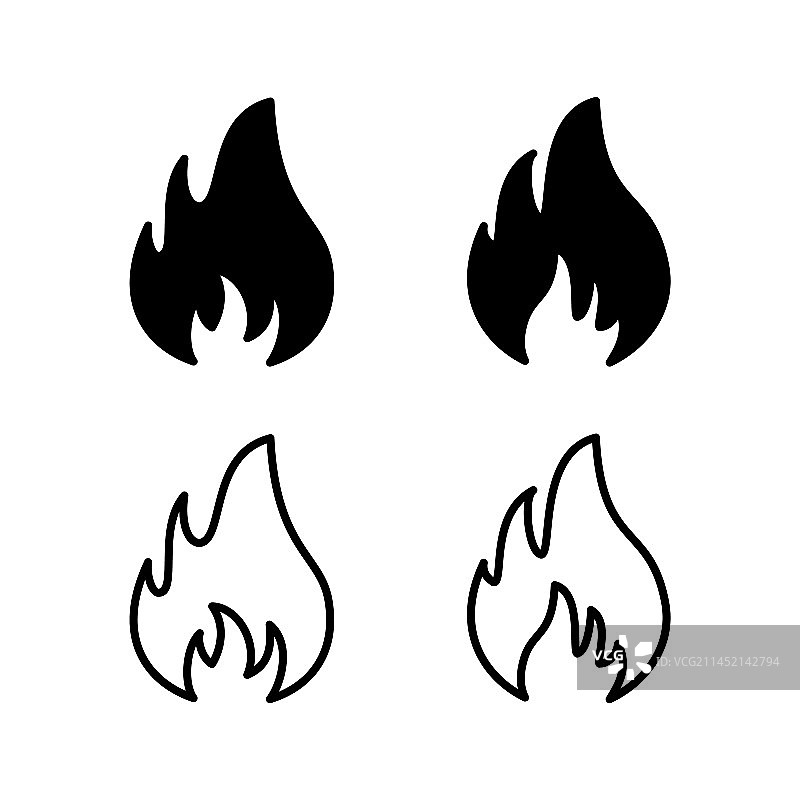 火焰图标图片素材