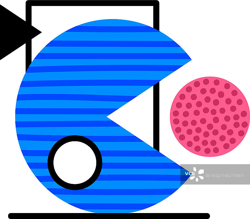 创意设计的几何元素和形状图片素材