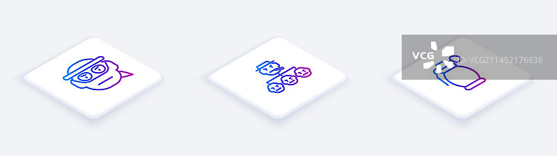 2.5D线条强盗黑手党手榴弹图片素材