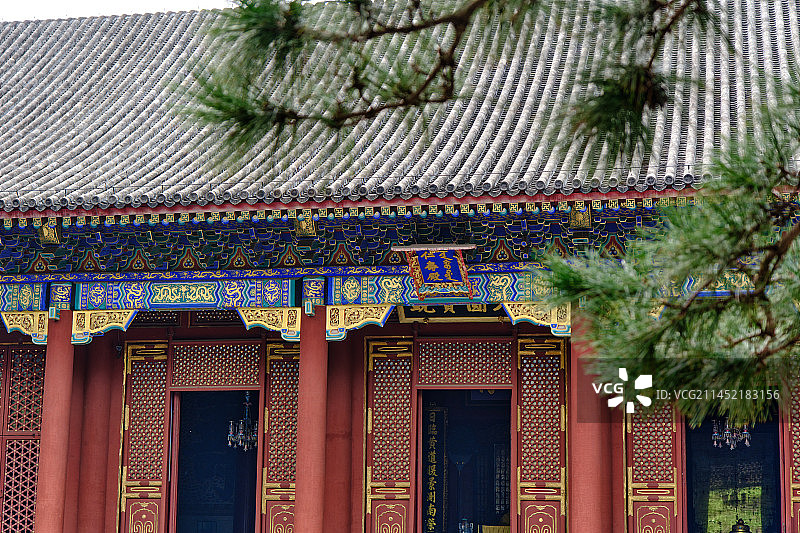 颐和园仁寿殿图片素材