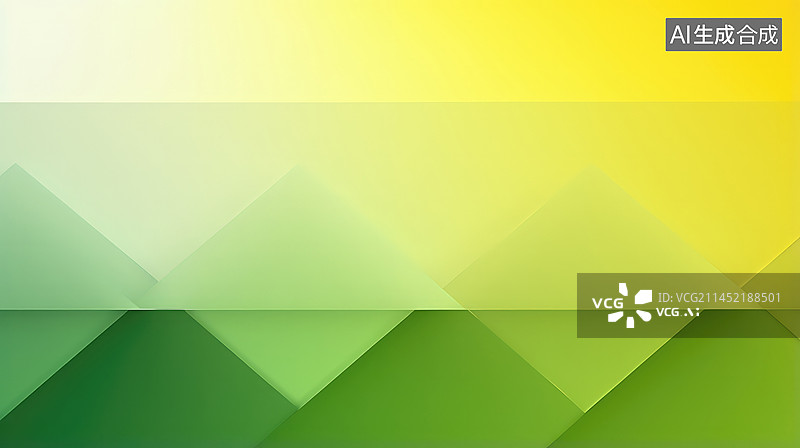 【AI数字艺术】黄绿色背景的渲染背景图片素材