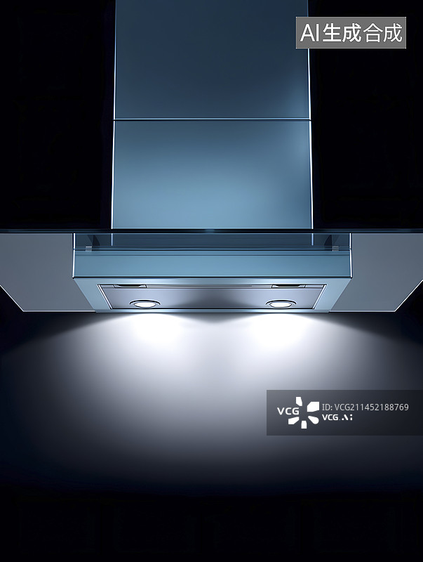【AI数字艺术】3d吸油烟机图片素材