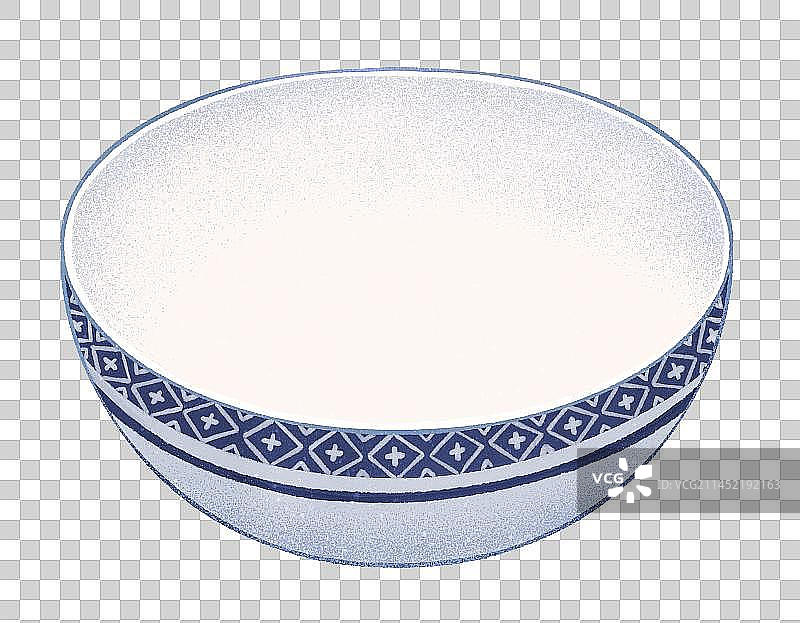 古风瓷器盘子碗碟子元素图片素材