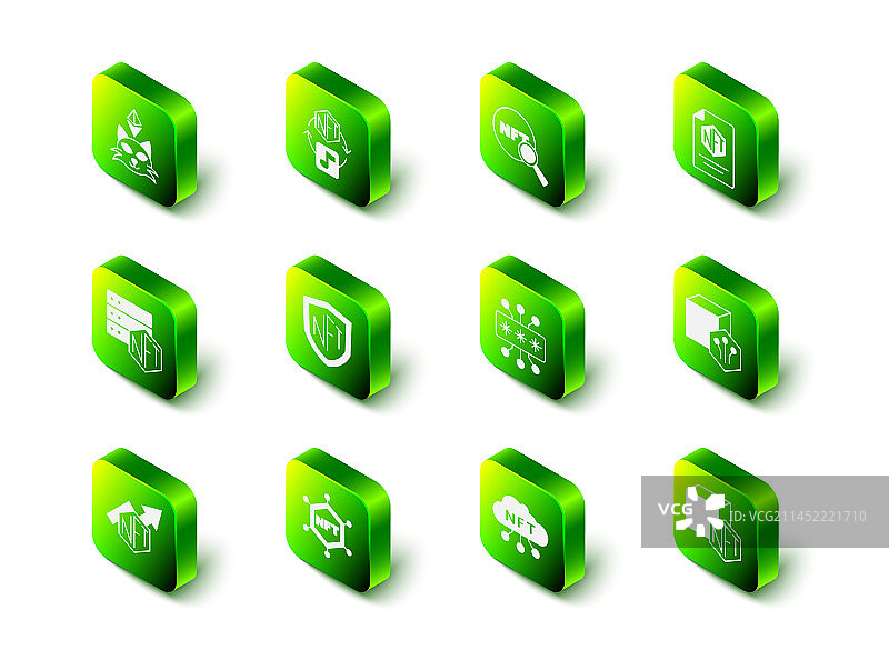 NFT数字加密艺术搜索合同图片素材