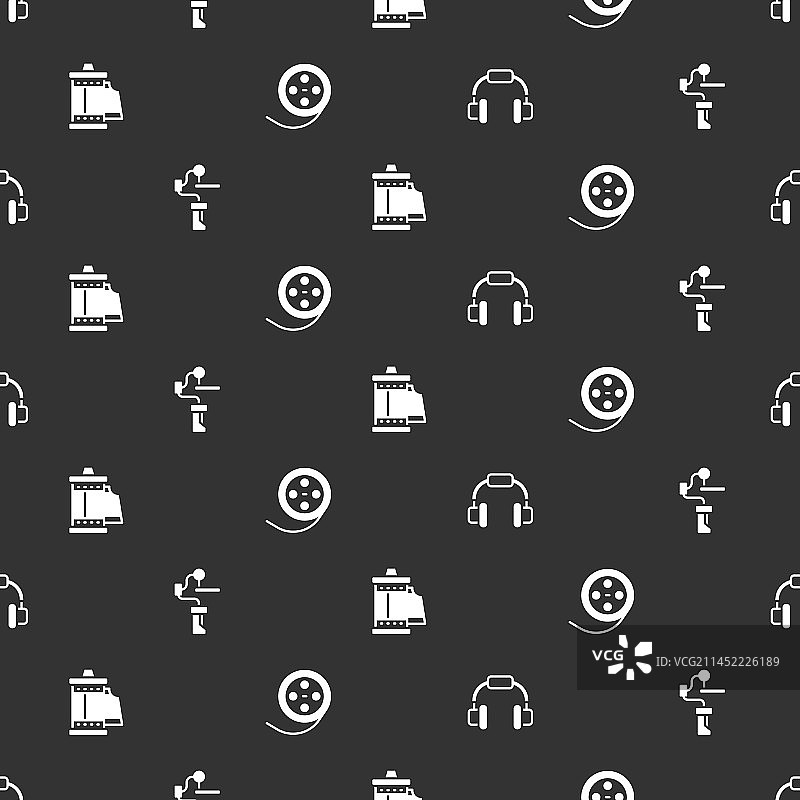 耳机相机稳定器云台图片素材