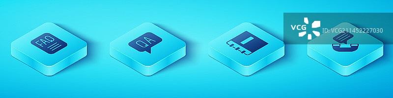 2.5D常见问题解答信息问答组合图片素材