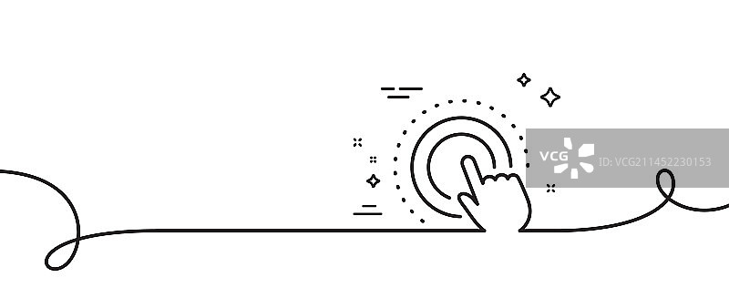 触摸屏手势线性图标图片素材