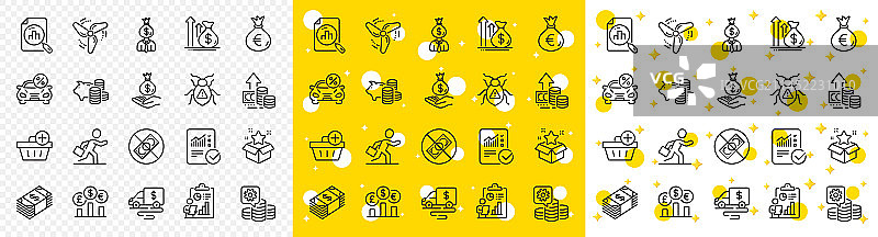 美元货币忠诚度计划报告轮廓图片素材