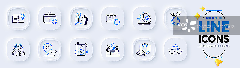 失业和排名星级天平图片素材