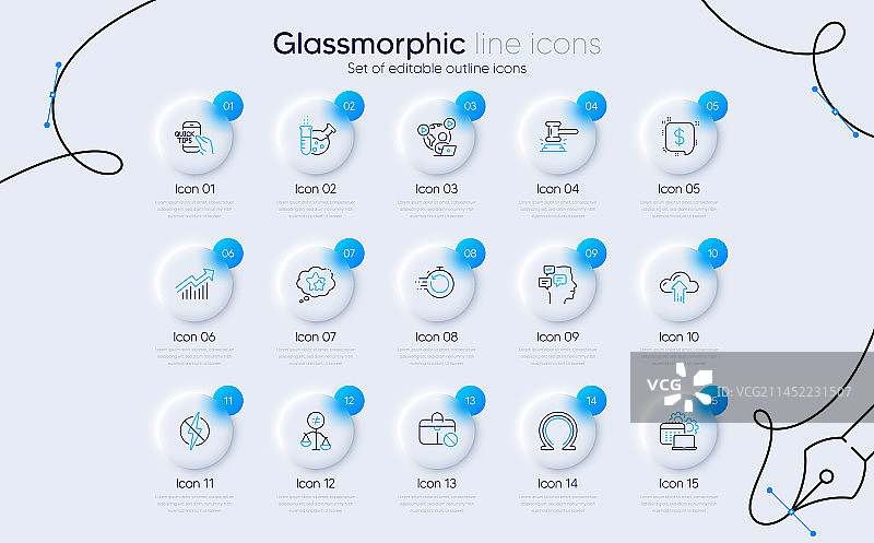 视频会议失业和需求曲线合集图片素材