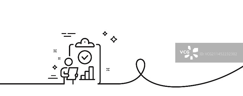 检查线条图标质量研究标志图片素材