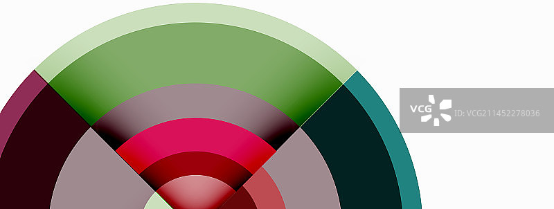 带阴影的圆圈时髦的最小几何图片素材