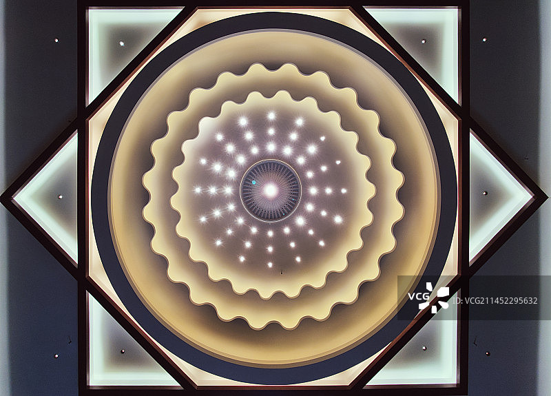 大厅天花图图片素材