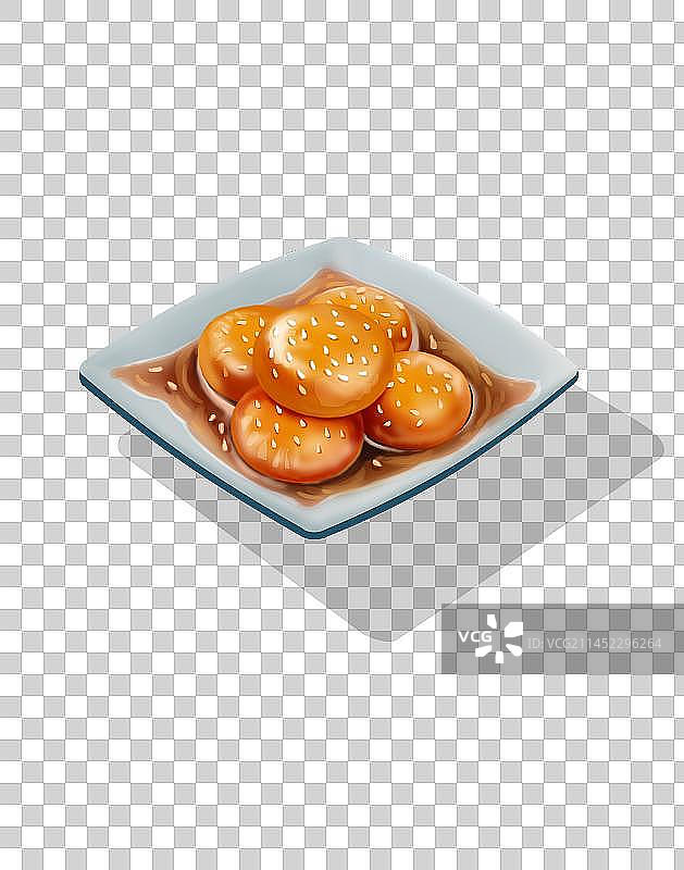 长沙小吃糖油粑粑图片素材