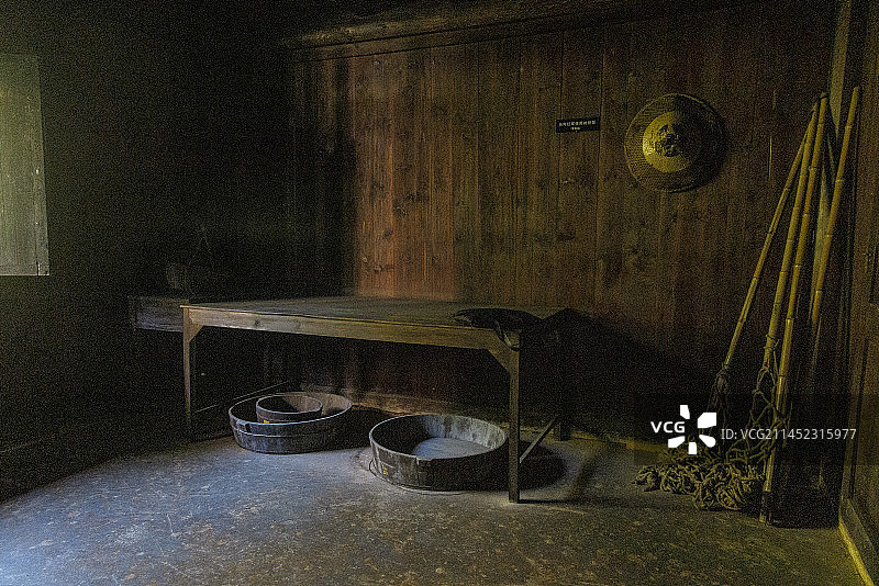 江西吉安小井红军医院旧址，解放军总医院革命传统教育基地，中国红军第四军医院旧址，烈士摸，死难烈士纪念图片素材