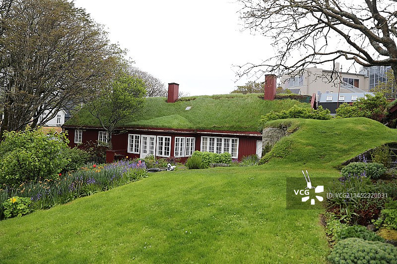 草皮屋图片素材