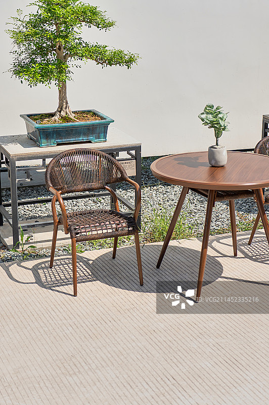 休闲桌椅套装图片素材