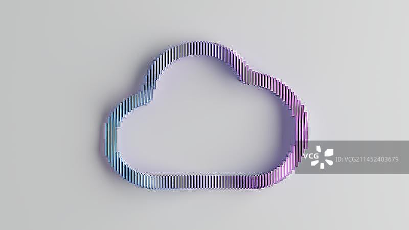 云计算，数据中心，服务器机架，神经网络连接，技术图片素材