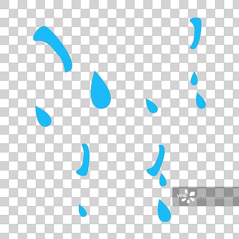 散落小水滴图片素材