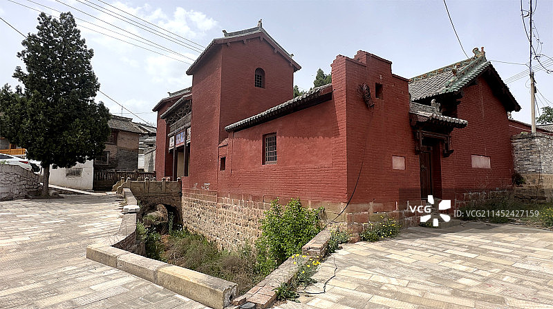 中国山西晋城沁水·传统村落“郭壁古堡”图片素材