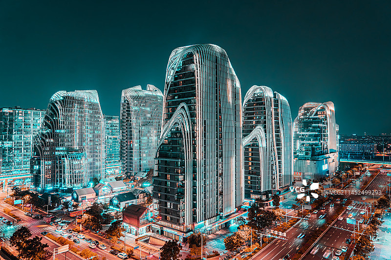 南京证大喜马拉雅中心图片素材