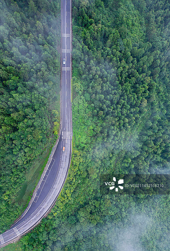 航拍湖北宣恩狮子关景区风光图片素材
