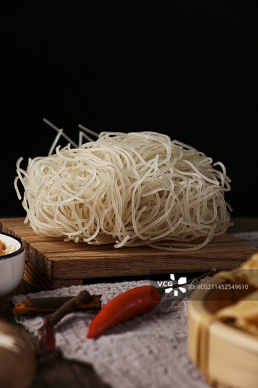 粉条特写拍摄图片素材