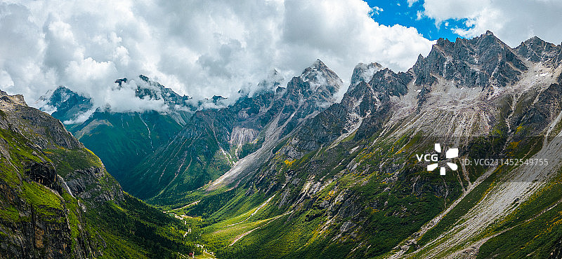 理县 毕棚沟图片素材