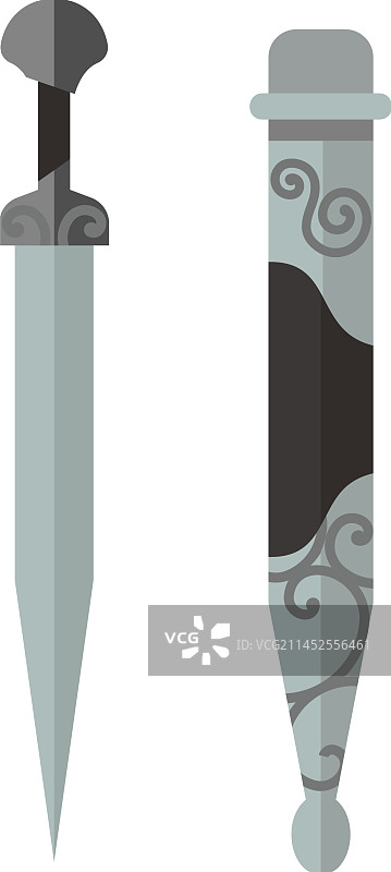 格鲁吉亚匕首软管图标图片素材
