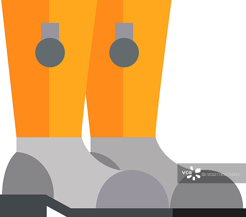 消防员靴子图标图片素材