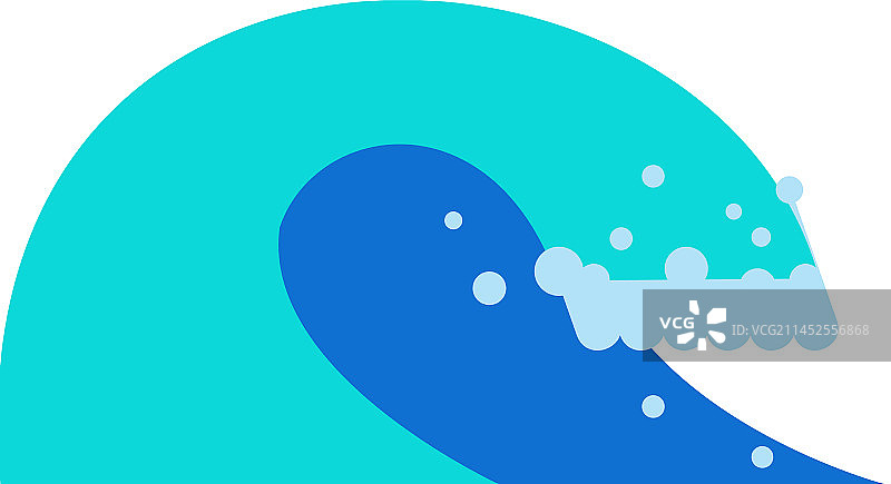 海浪图标图片素材